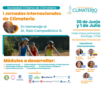 I Jornadas Internacionales de Climaterio